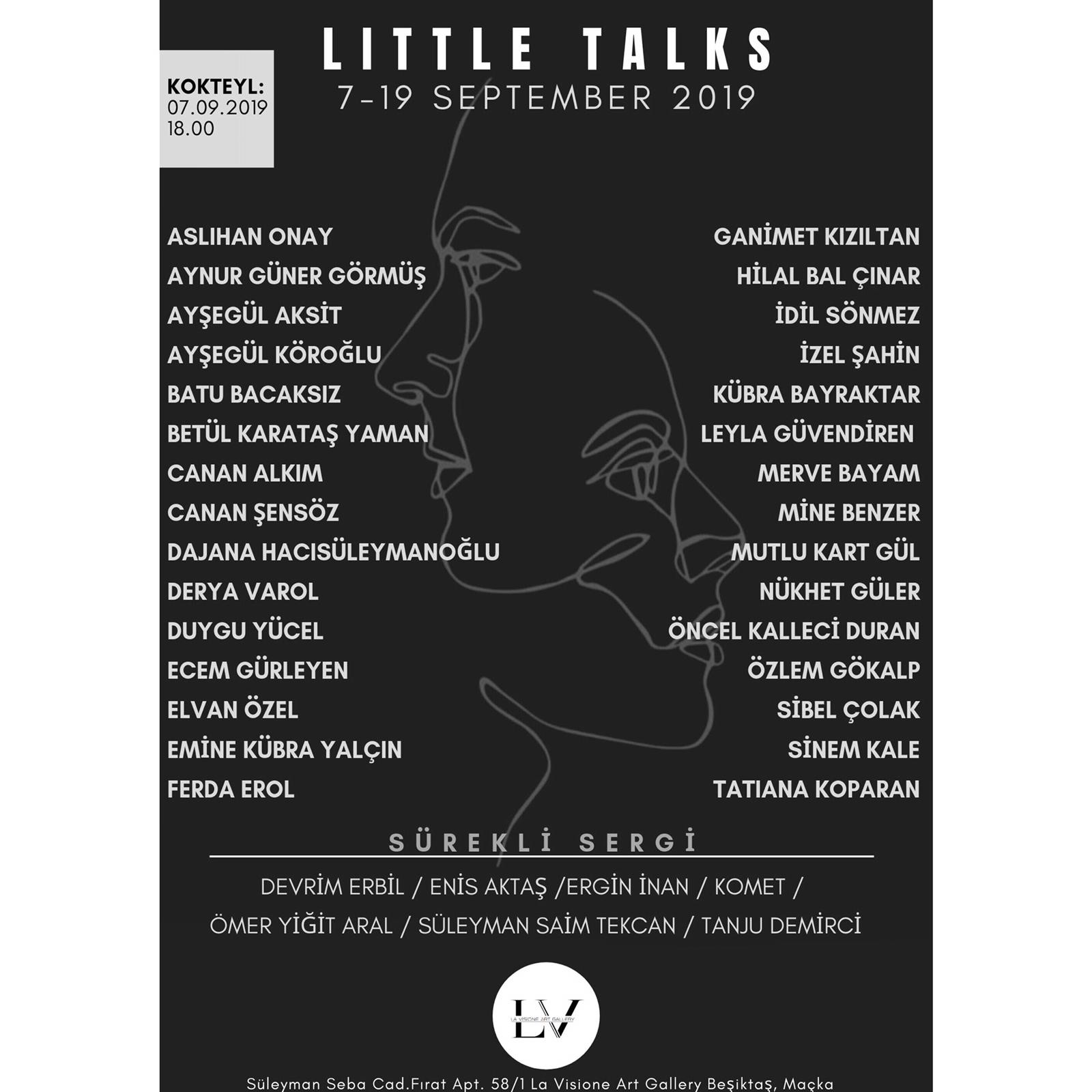 LITTLE TALKS KARMA RESİM VE  HEYKEL SERGİSİ...
