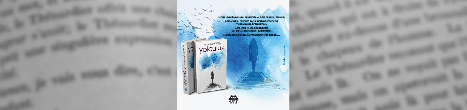 Orçun Oğlakcıoğlu’nun ikinci kitabı Yolculuk... 